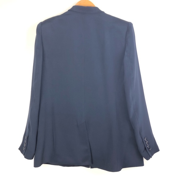 MAGASCHONI COLLECTION Blazer Jacket 14 blue o1513 - Picture 3 of 8
